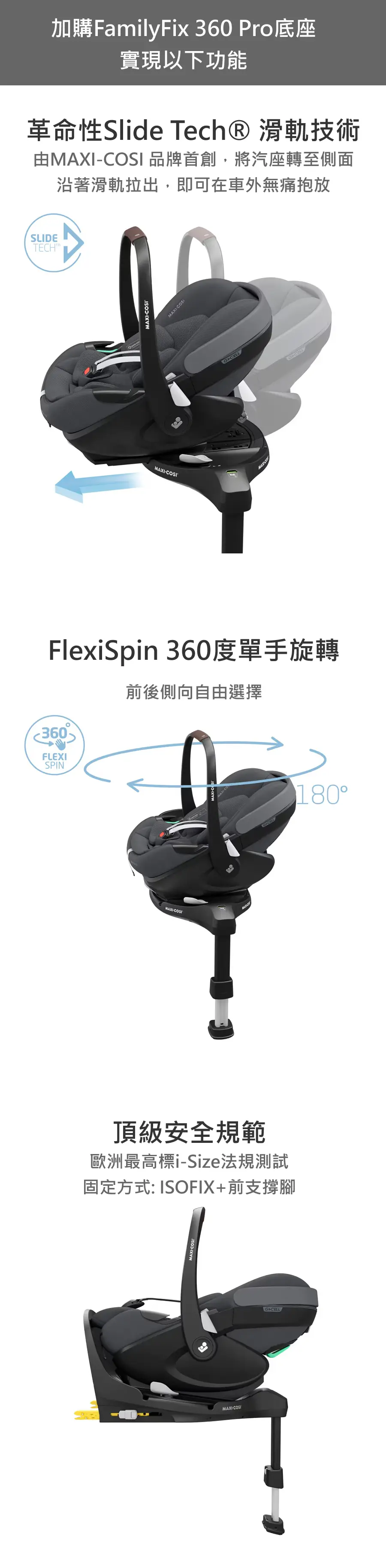 Maxi Cosi Pebble 360 Pro² 汽車安全座椅