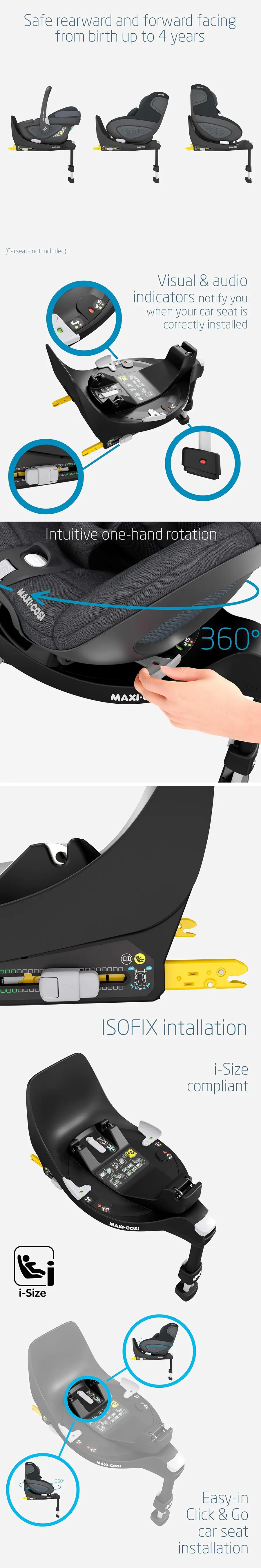 Maxi Cosi FamilyFix 360 Pro 汽車安全座椅底座
