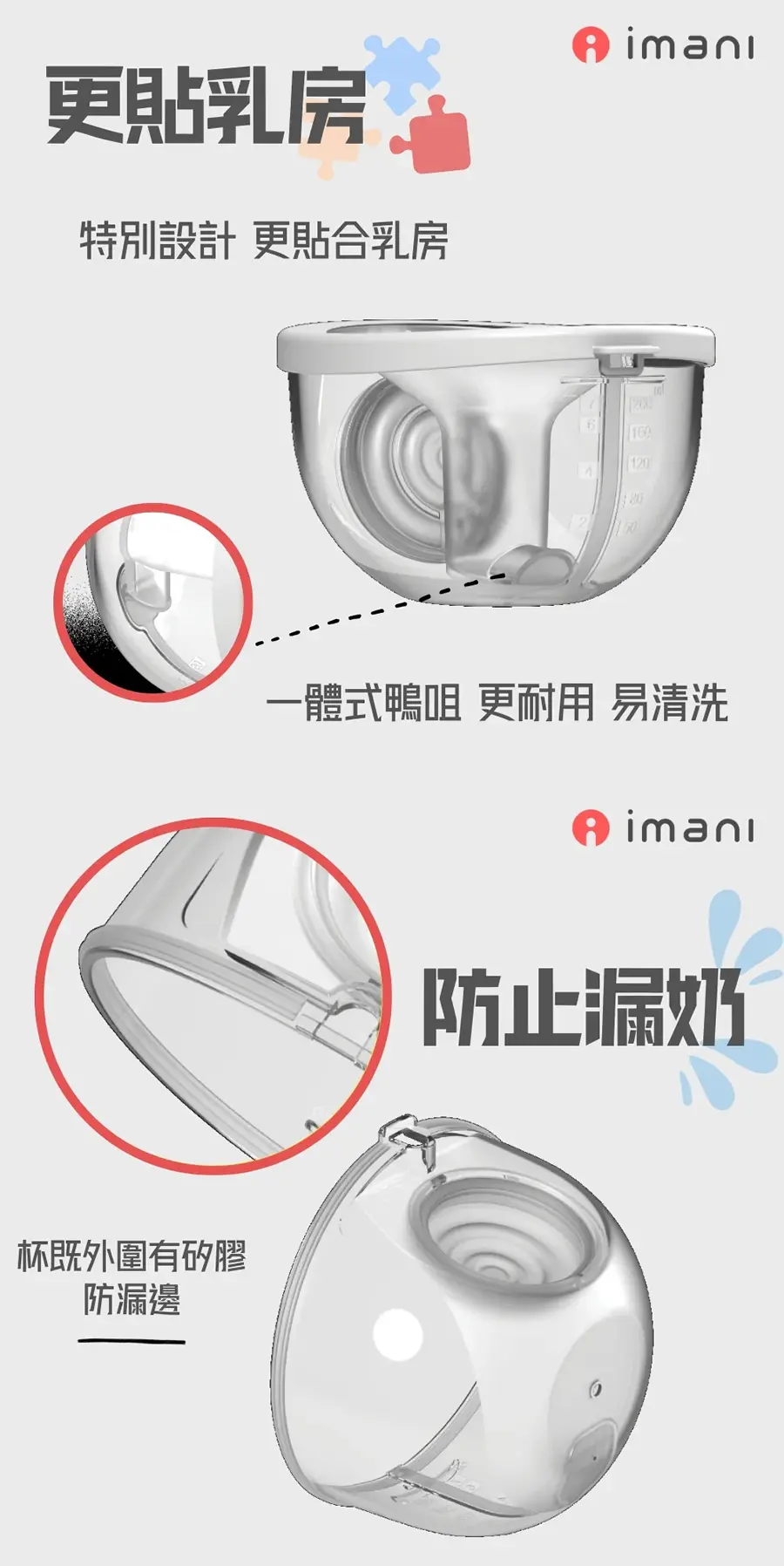imani I2+ Pro 穿戴式便携泵奶器