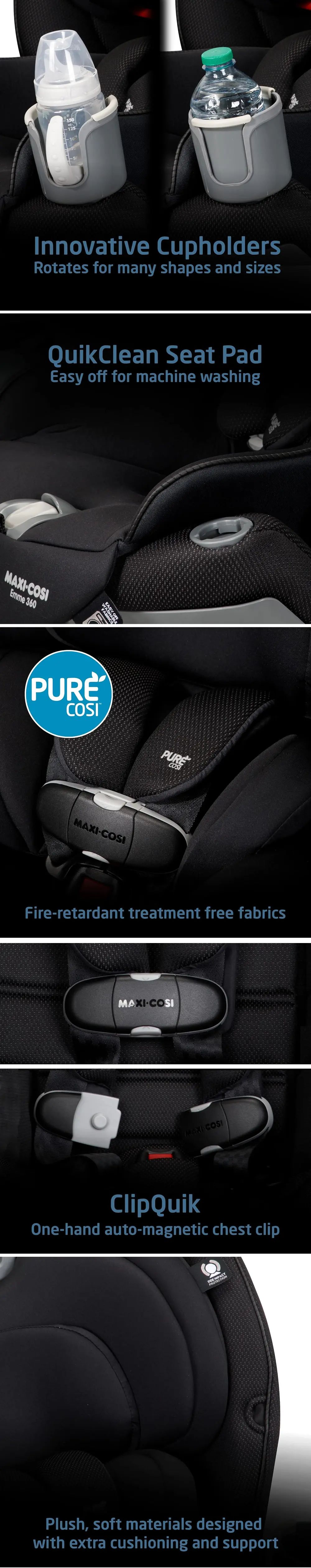 Maxi Cosi Emme 360 可旋轉汽車座椅