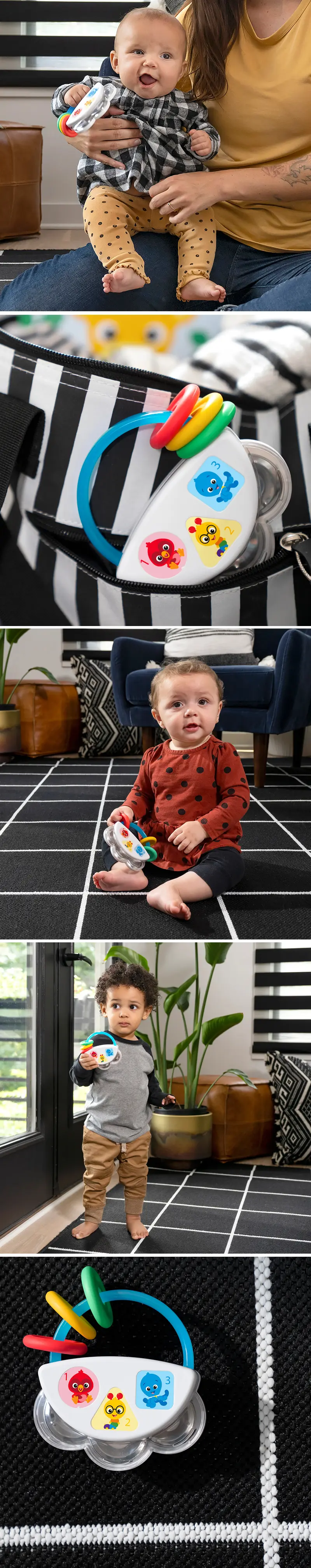 Baby Einstein 小小手搖鼓搖鈴玩具