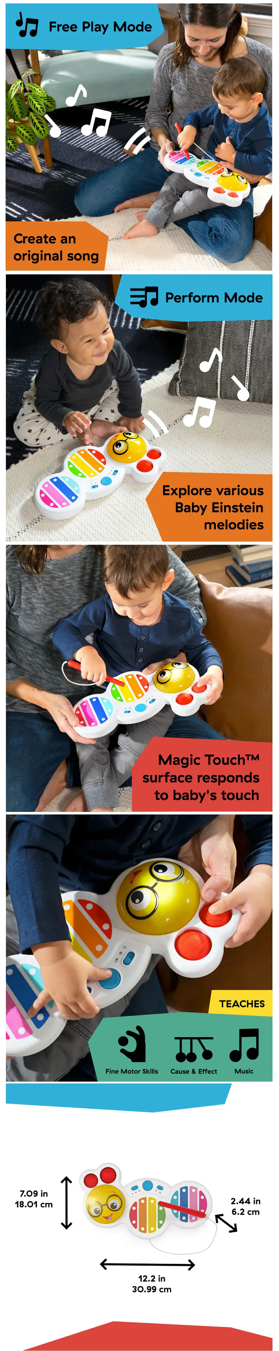 Baby Einstein Cal’s Curious Keys 木琴音樂玩具