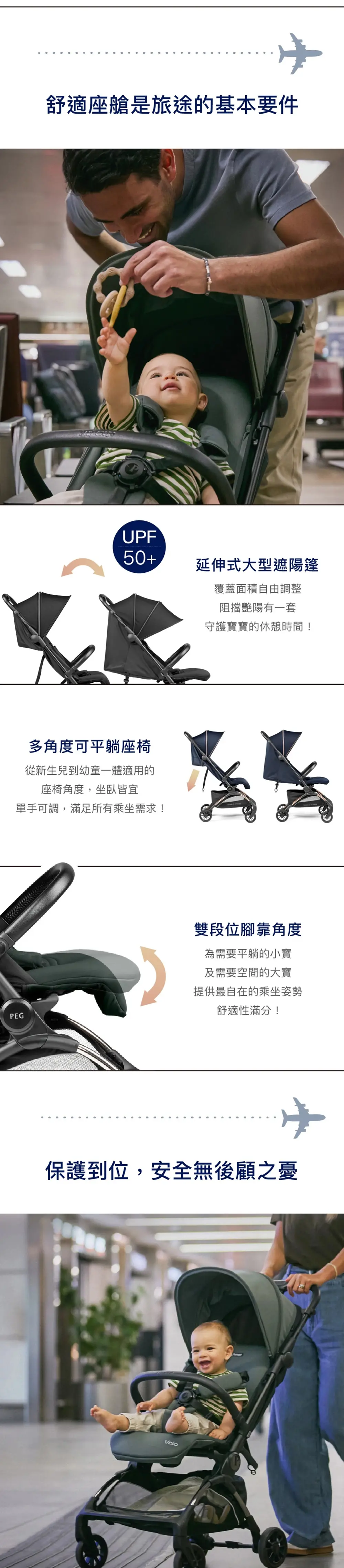 Peg Perego Volo 超輕嬰兒車