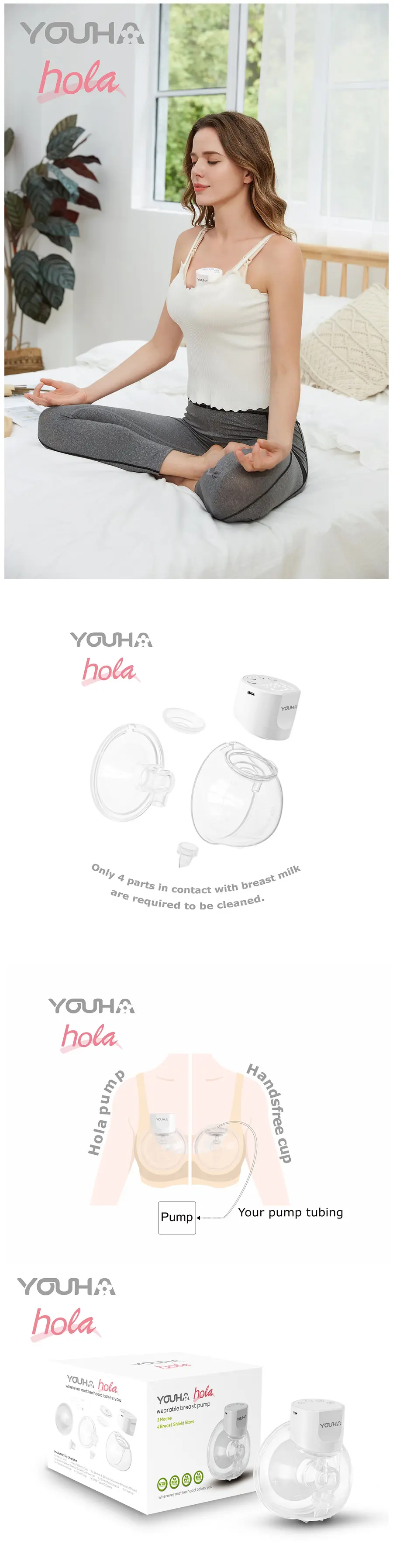 Youha 優合 Hola 免提吸奶器