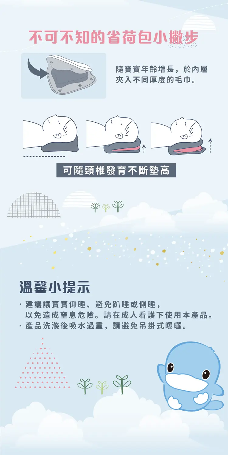 KUKU DUCK 多功能護頭枕