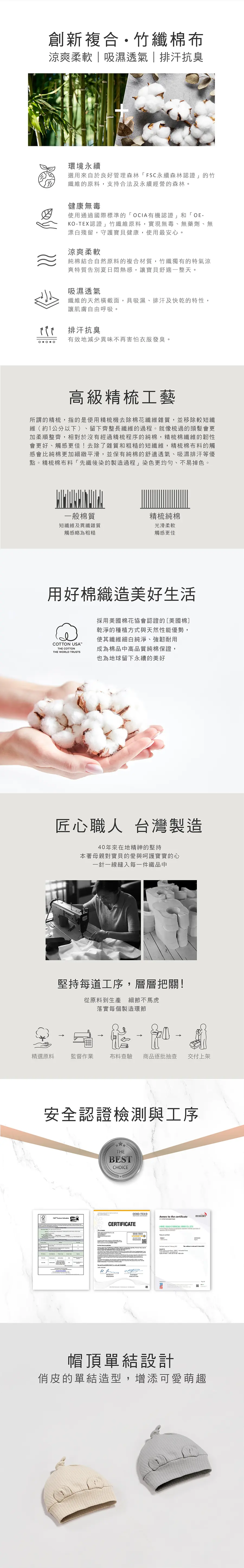 KuKu Duck 竹纖羅紋造型嬰兒