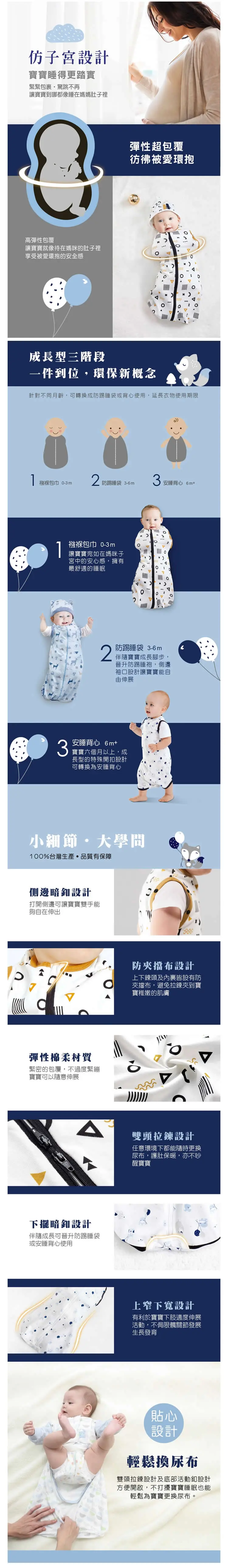 KUKU DUCK 夢想氣球包巾禮盒