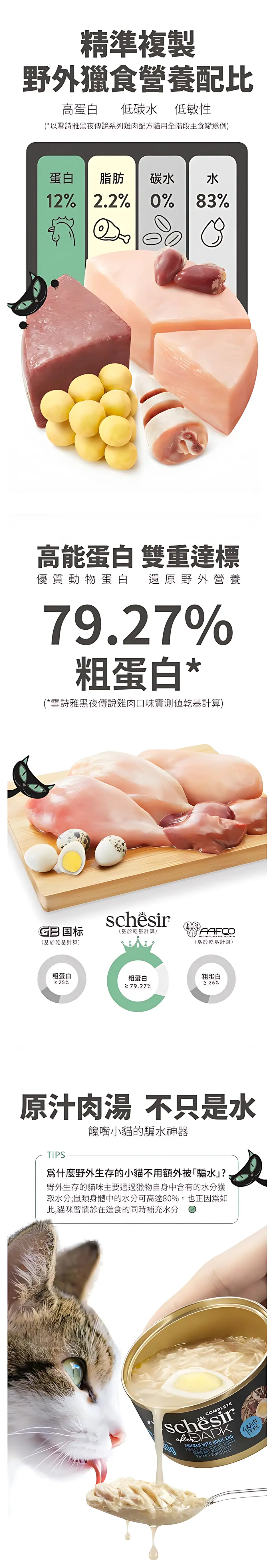 Schesir 全階段貓主食罐