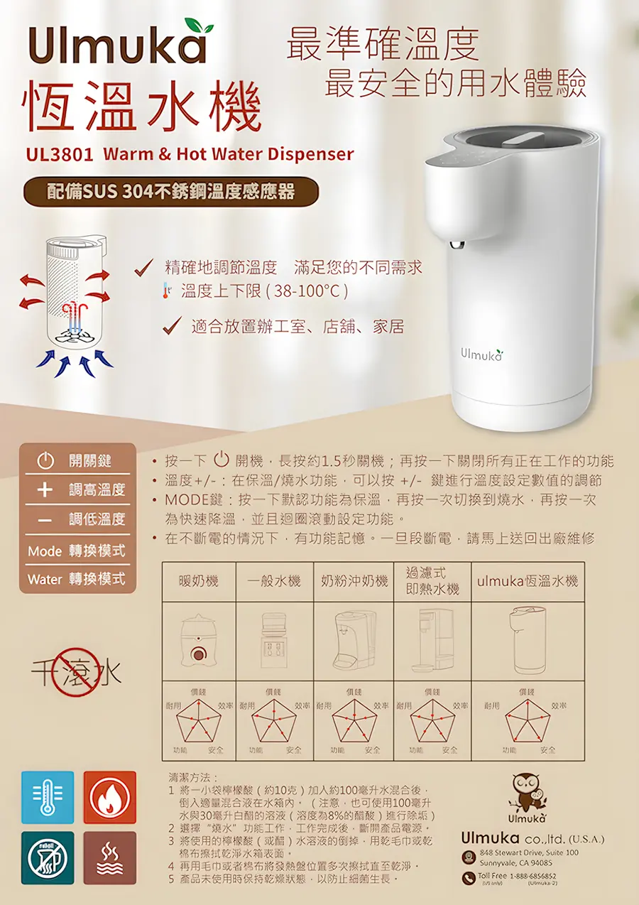 Ulmuka 恆溫水機