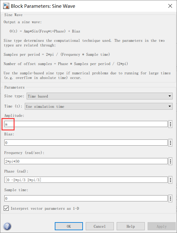 parameter-m