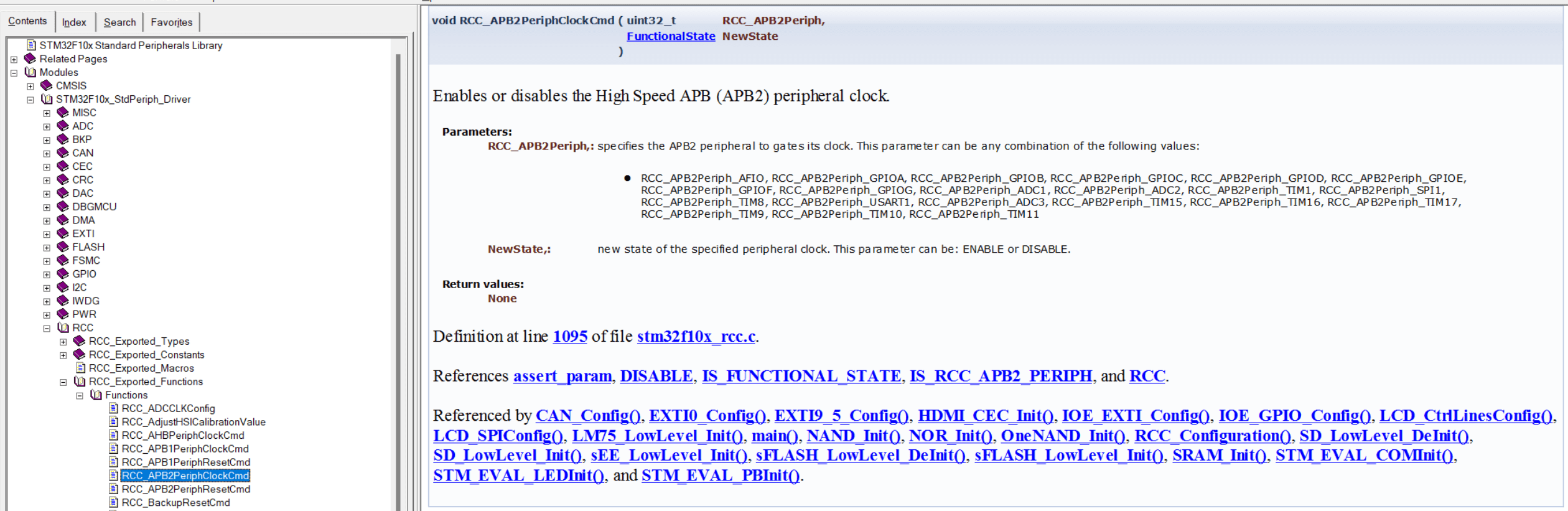 RCC_APB2PeriphClockCmd