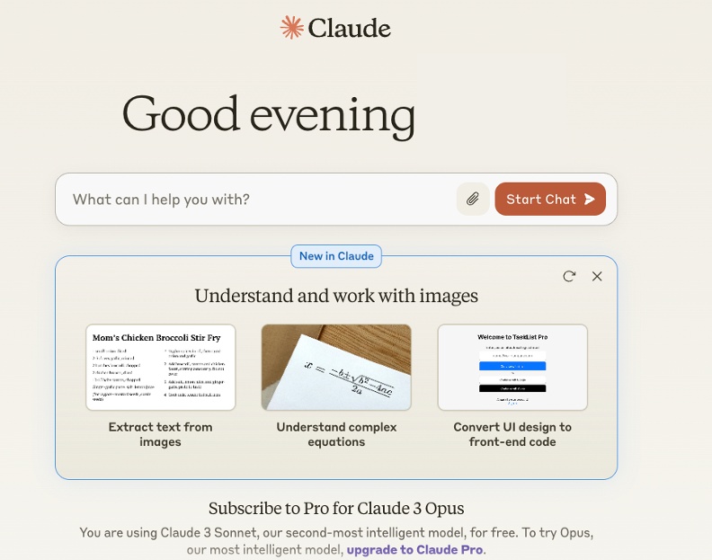Claude Screenshot