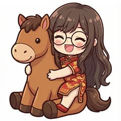 搖滾少女小白♡新年祝福♡