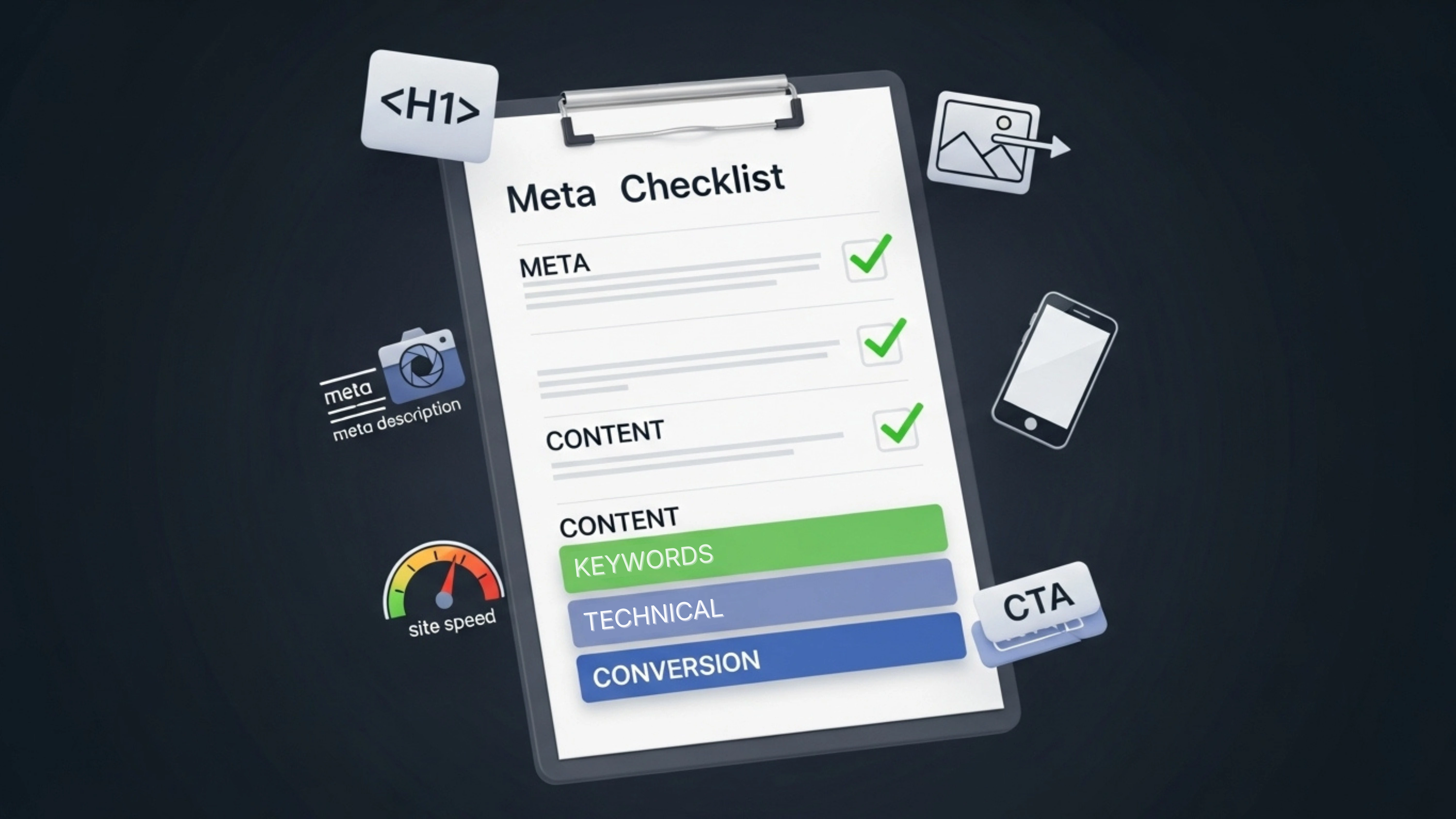 On-Page SEO Checklist 2025: Scannable, Fast, and Convert‑Ready