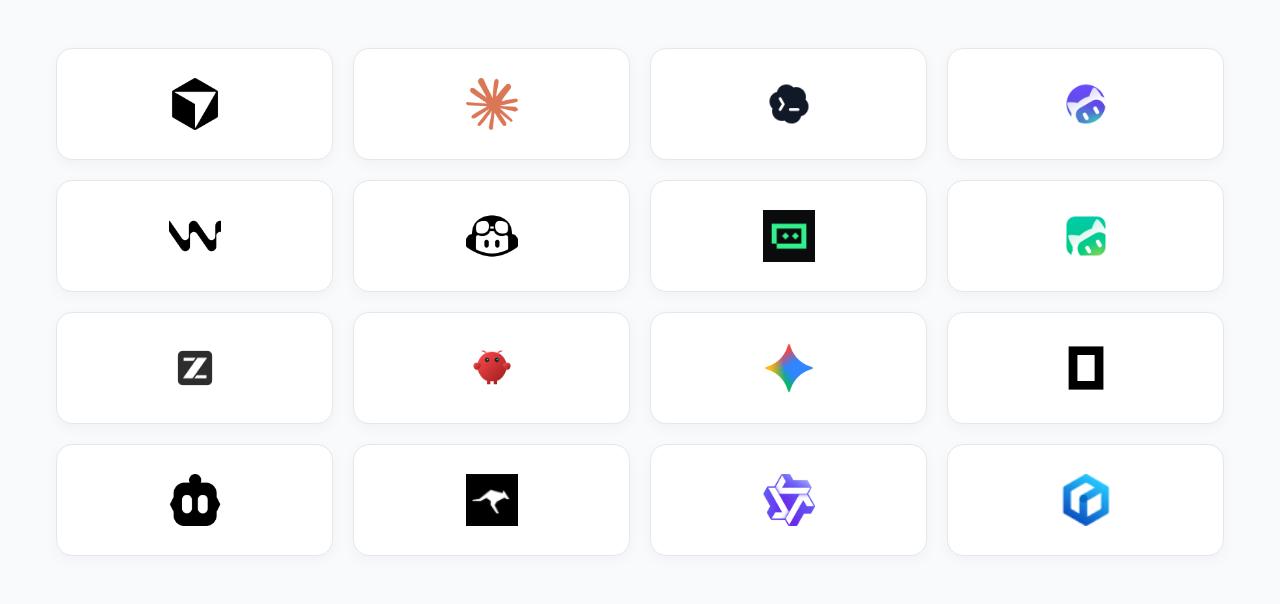 Supported AI IDEs