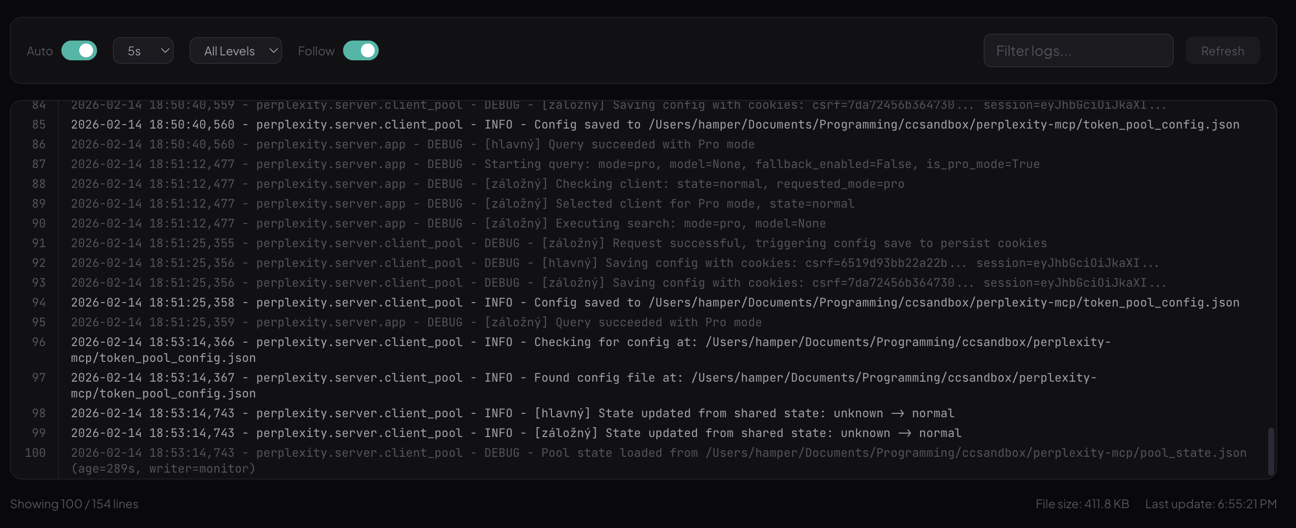 Log Viewer