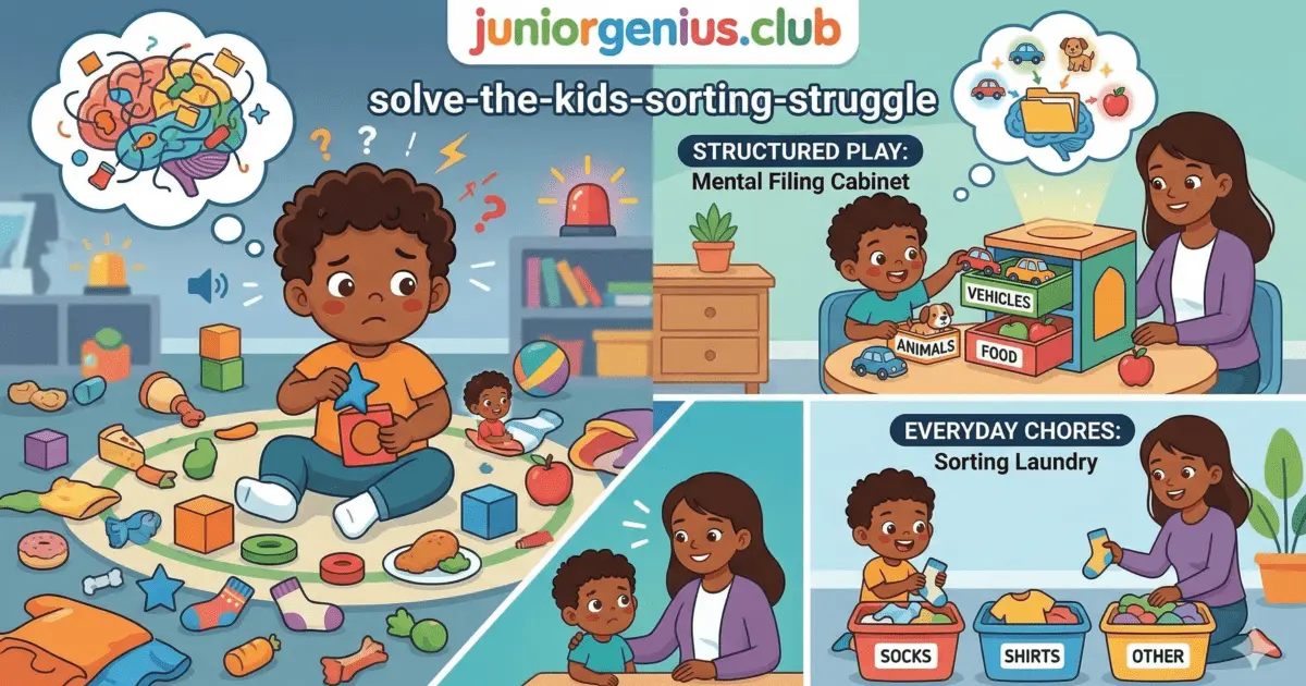 Sorting and Categorization Illustration