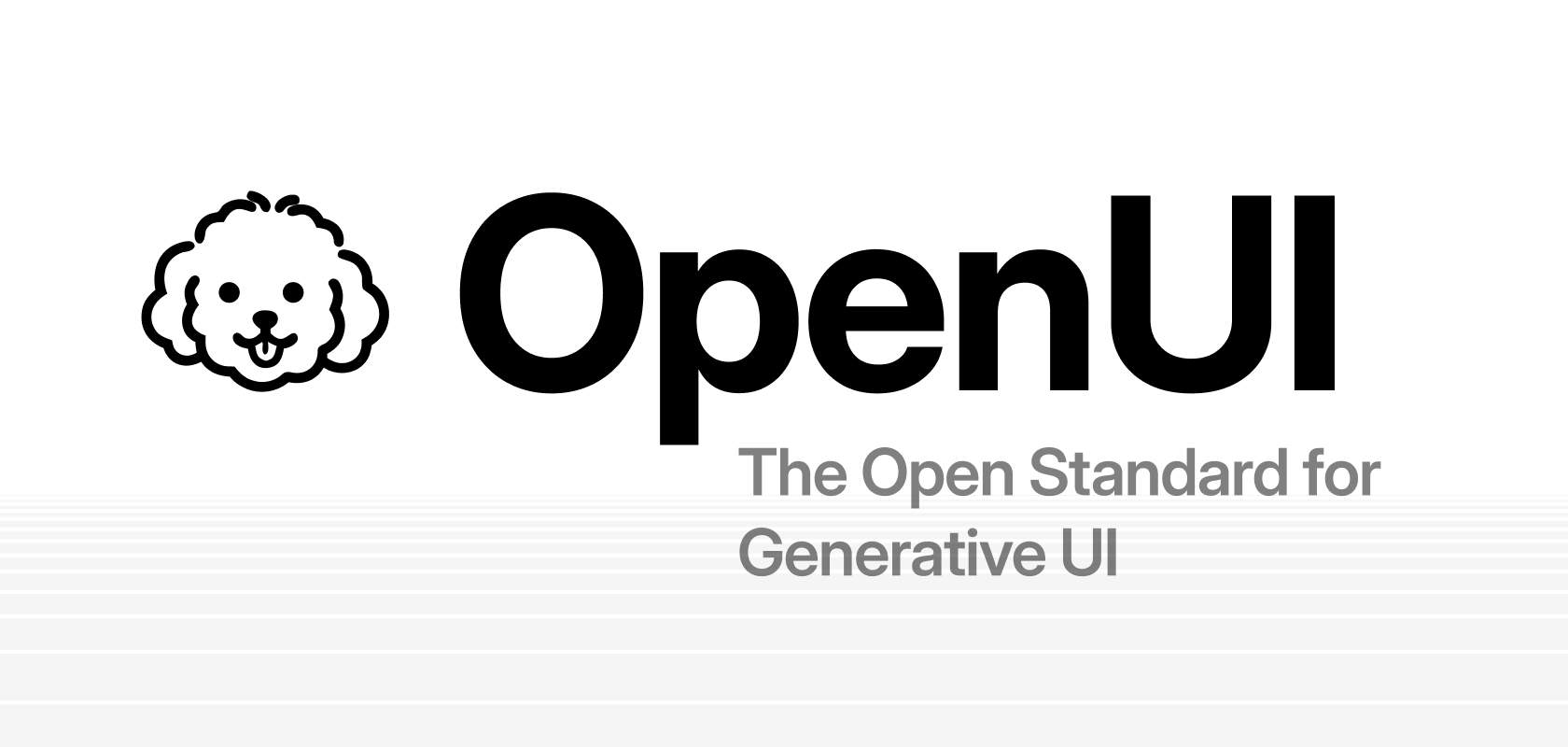 OpenUI - The Open Standard for Generative UI