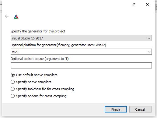 cmake_vs2017