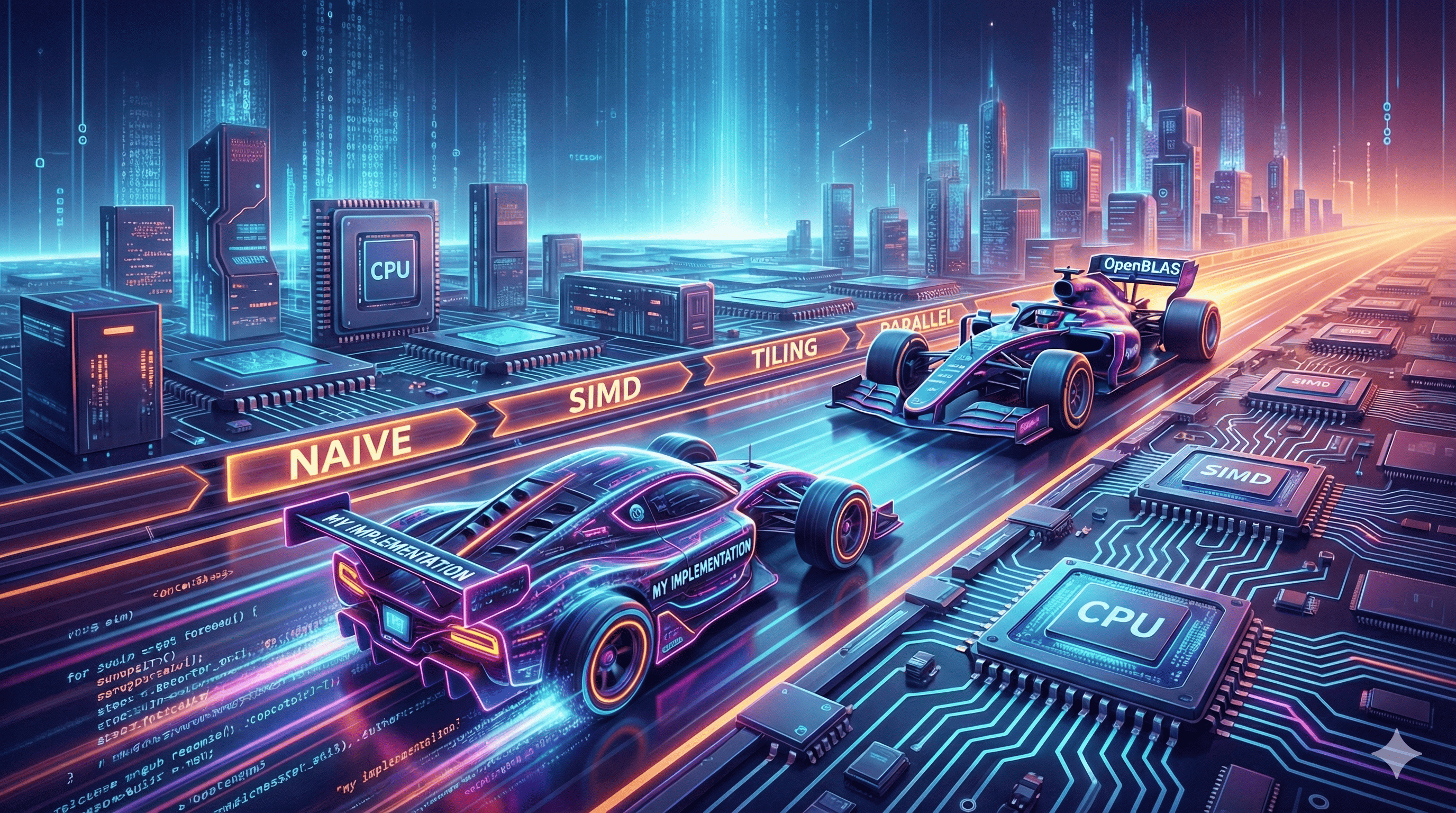 从零实现高性能 CPU 矩阵乘法：逼近 OpenBLAS 的优化之路