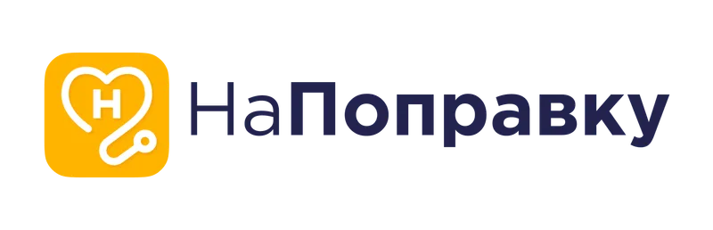 Логотип НаПоправку — горизонтальный
