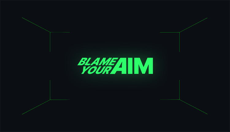 Баннер сервера Blame Your Aim | Arena · Aim Train · 1v1 · FFA