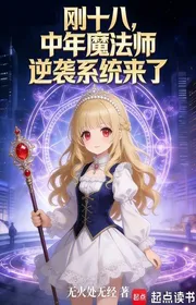 Bìa truyện Vừa Mười Tám, Nam Pháp Sư Trung Niên Nghịch Tập Hệ Thống Tới thể loại Light Novel