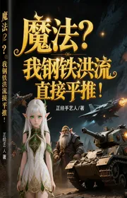 Bìa truyện Ma Pháp? Ta Dòng Lũ Sắt Thép Trực Tiếp Đẩy Ngang! thể loại Huyền Huyễn