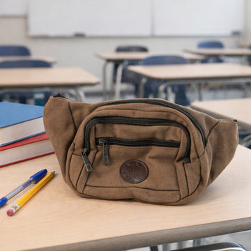 Stylish Canvas Waist Bag for Men & Women (1 Pc) - asshoppie