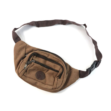 Stylish Canvas Waist Bag for Men & Women (1 Pc) - asshoppie