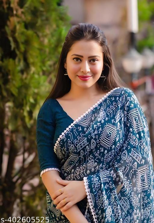 Chiffon Saree New Collection - Arvia