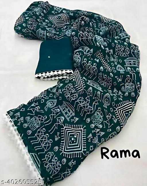 Chiffon Saree New Collection - Arvia