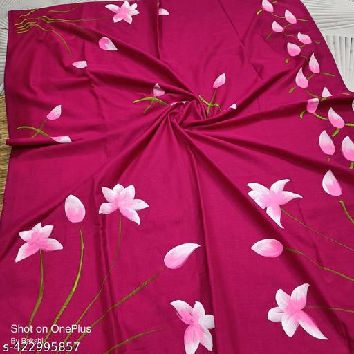 Hand print sareee - Arvia