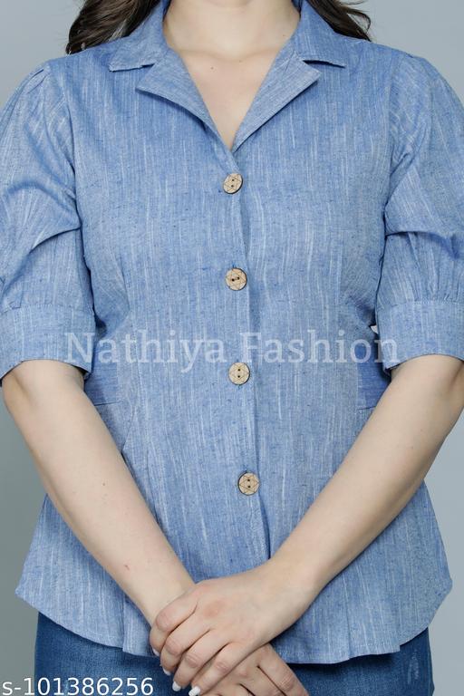 Flaunt Stylish Collar neck top - Arvia