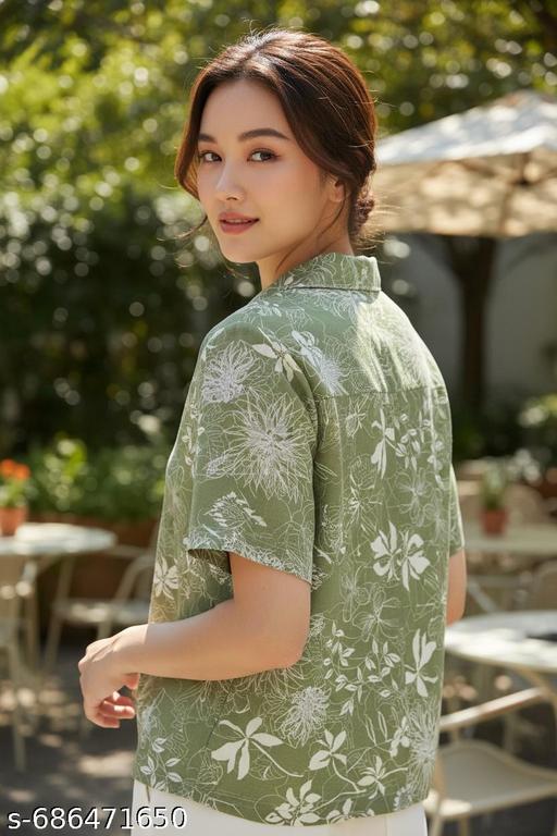 Women Office Wear Casual Shirt - Arvia