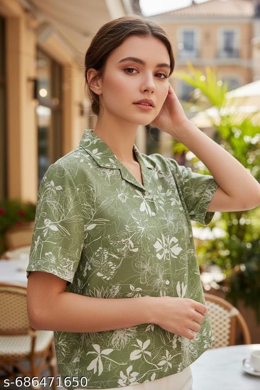 Women Office Wear Casual Shirt - Arvia