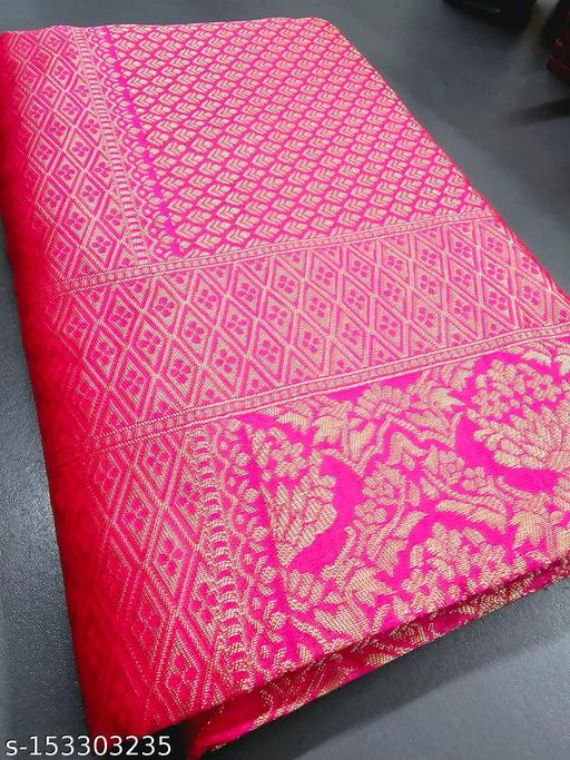 BANARASI ZARI WORK SAREE - Arvia