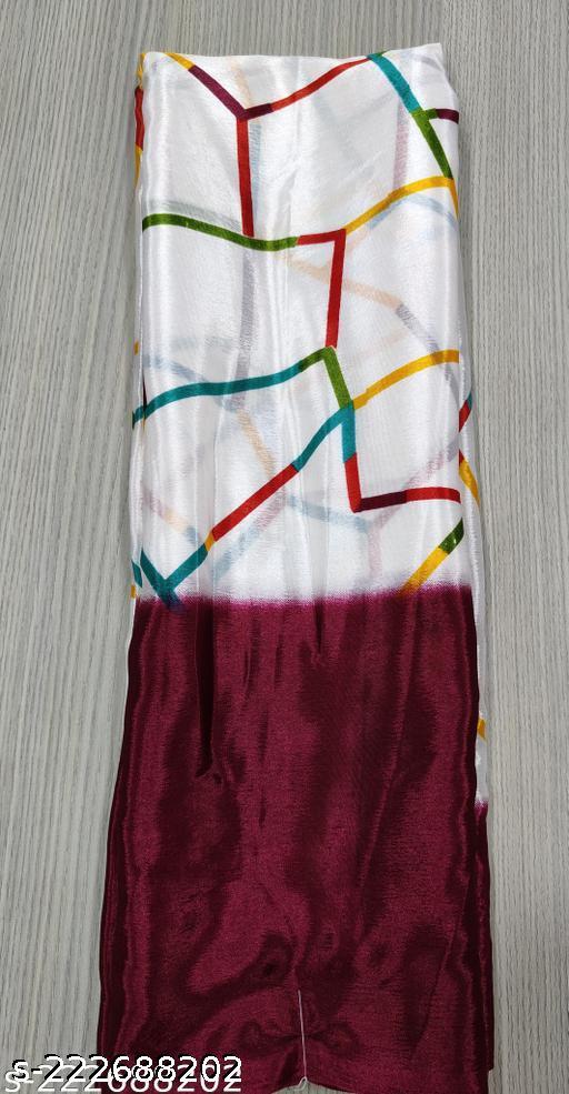 best satin silk printed daily wear saree - Arvia