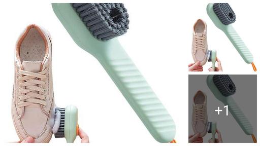 Clothes Brush, Soft Bristle Brush  Comfortable Grip Light Weight for Clothes  in Small Size