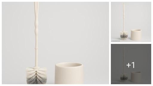 Proclean toilet brush with holder