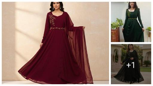 Nell Gown Dimond Marun