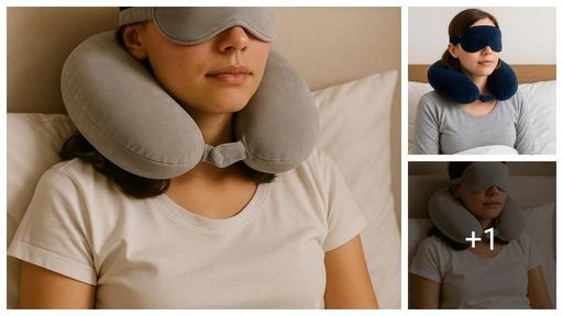 Premium Silver Travel Neck Pillow for Flight, Train & Car - Soft Plush U-Shape Neck Rest for Sleeping & Neck Pain Relief (Washable Cover) Travel Neck Pillow, Neck Pain Relief, •  Car Neck Rest, Safar Takiya, Soft Plush