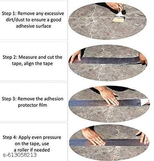 Aluminum TAPE Adhesive Foil Tape | Heavy Duty Waterproof & Heat Resistant Sealant | Reflective Insulation Tape for Roofing, Pipe Repair, HVAC Ductwork & Window Gaps(2 INCH 5 mm) - Nova Cart