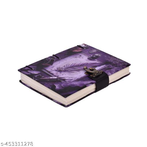 Dark Fairy Print special binding A5 Diary Un-Ruled 200 Pages (Multicolor) 7x5 inch - Nova Cart