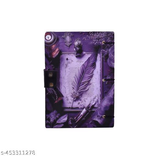Dark Fairy Print special binding A5 Diary Un-Ruled 200 Pages (Multicolor) 7x5 inch - Nova Cart