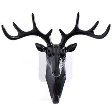 Deer Head Self Adhesive Wall Door Hook Hanger - Nova Cart