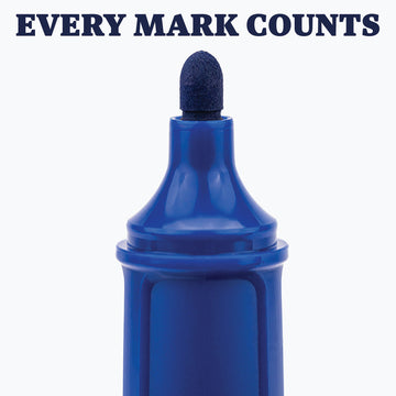 Camlin Cartridge Whiteboard Marker – Blue Refillable Long-Lasting Markers (5 Pc) - Nova Cart