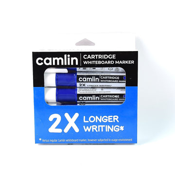 Camlin Cartridge Whiteboard Marker – Blue Refillable Long-Lasting Markers (5 Pc) - Nova Cart