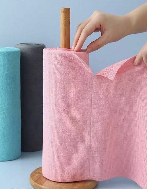  Microfiber Cleaning Cloth Roll 25x25CM – Reusable Tear-Away Towels Washable Super Absorbent Lint Free Cleaning Rags for Kitchen, Car, Garage and Home (Multicolor, 20 Pack) (1) - Zeyoria