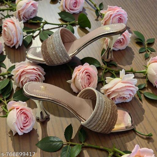 AXM FOOTWEAR WOMEN TRANSPERENT HEEL FASHION SANDEALS - STEP INTO SHEER ELEGANCE - Zeyoria